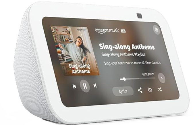 أليكسا إيكو شو 5 ( أبيض )