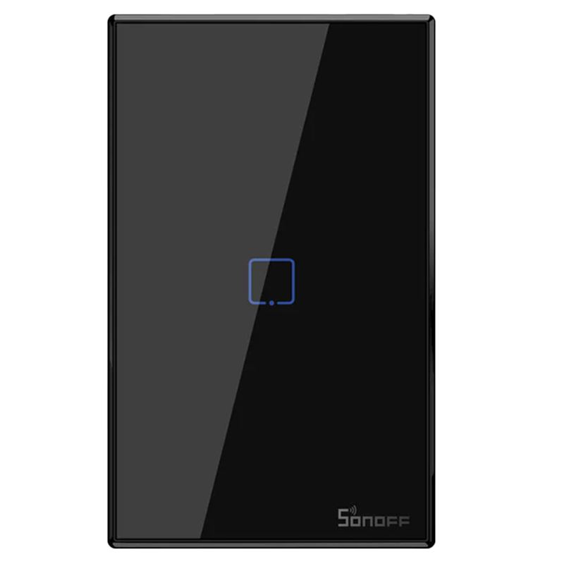 مفتاح Sonoff الذكي ( الأحادي - أسود )